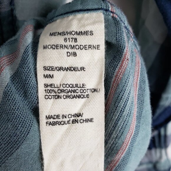 Woolrich Eco Rich Weekend Double Weave Shirt Button Up Plaid Mens Size Medium - Picture 5 of 6